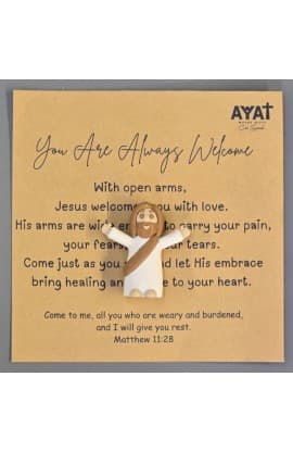 YOU ARE ALWAYS WELCOME MINI FIGURINE thumbnail 3