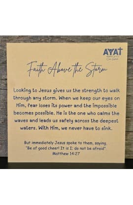 FAITH ABOVE THE STORM MINI FIGURINE thumbnail 7