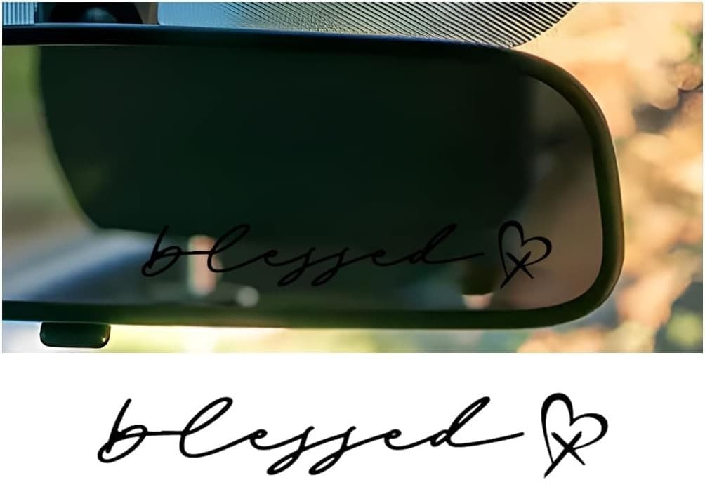 BLESSED HEART STICKER - 2