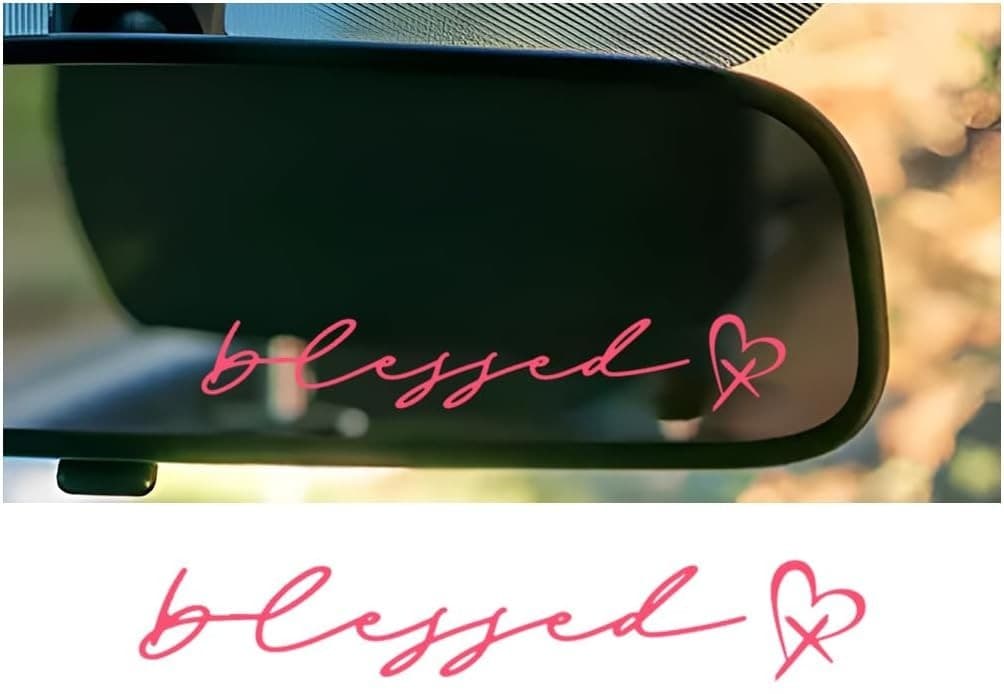 BLESSED HEART STICKER - 3