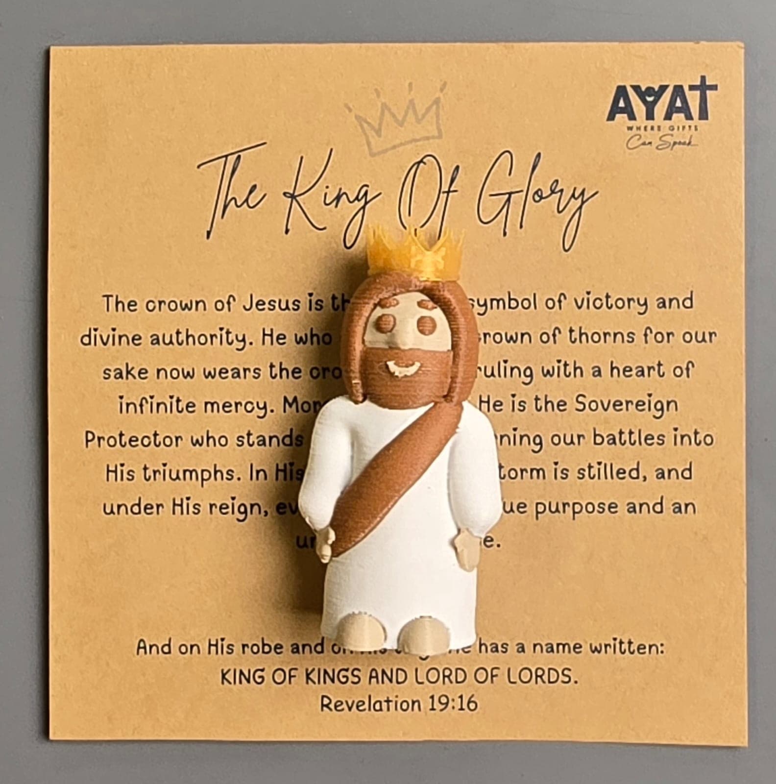 THE KING OF GLORY FIGURINE - 4