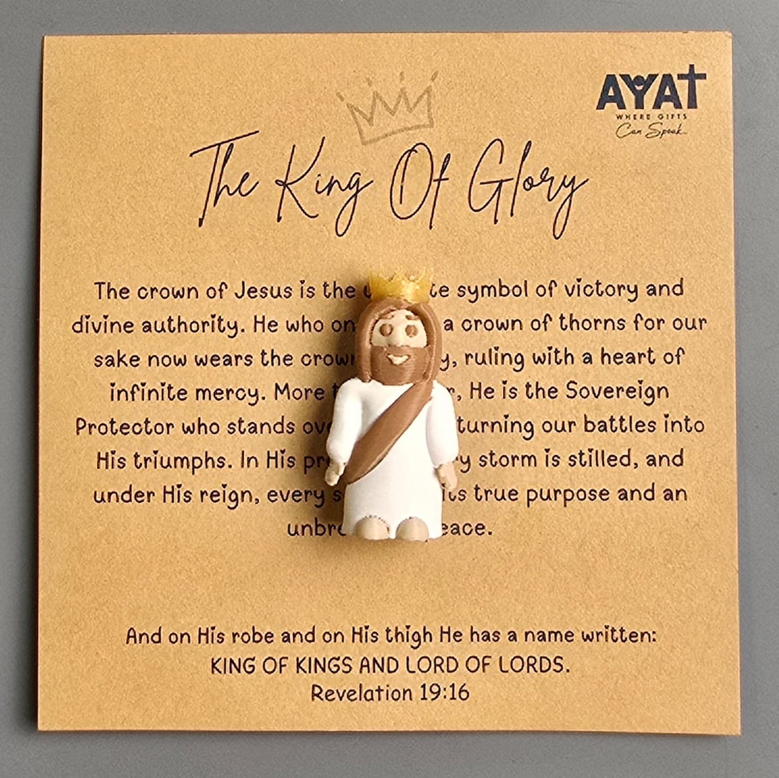THE KING OF GLORY MINI FIGURINE - 4