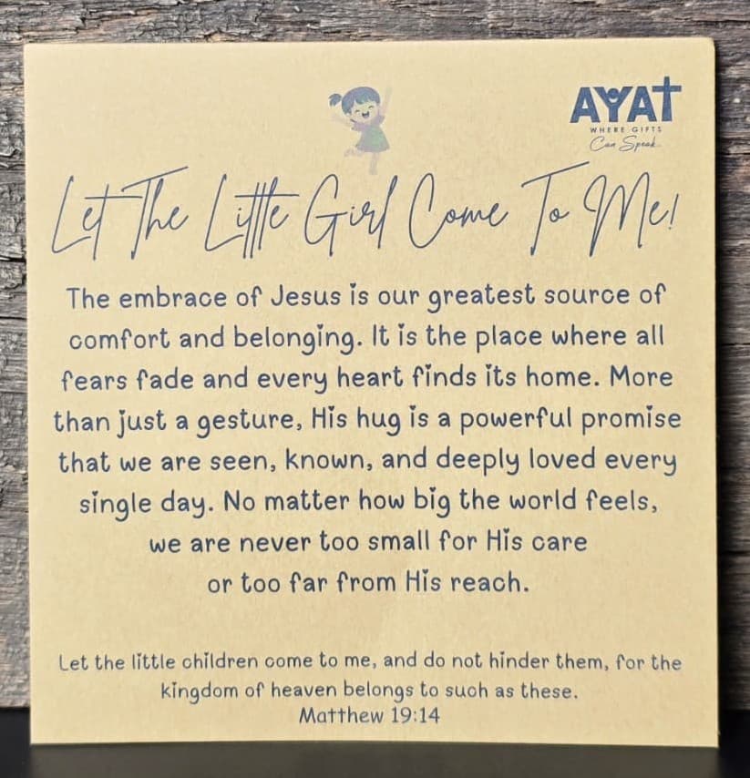 LET THE LITTLE GIRL COME TO ME MINI FIGURINE - 5
