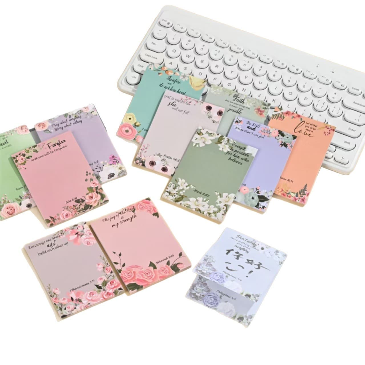 INSPIRATIONAL STICKY NOTES SET OF 12 - 2