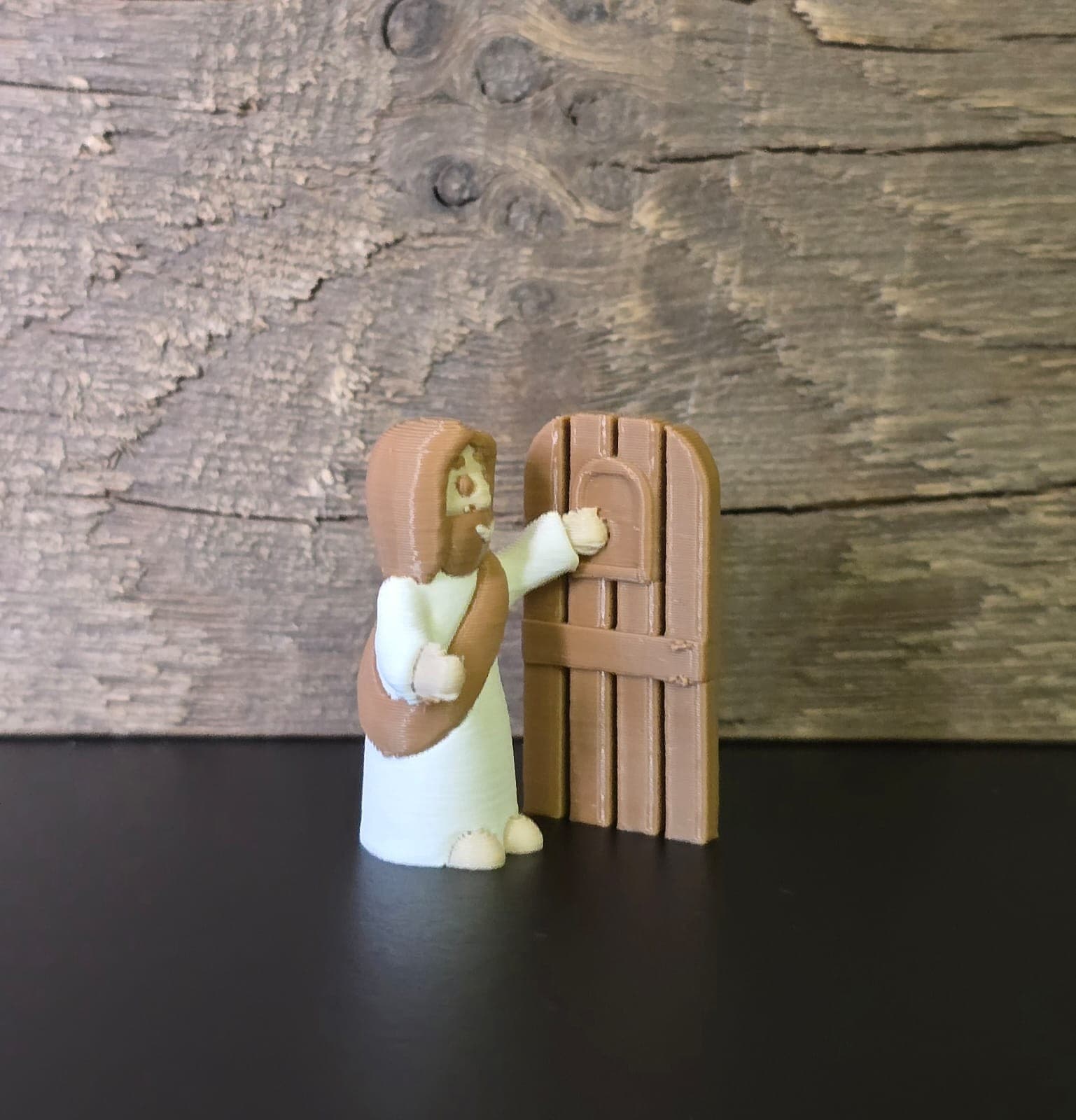 A KNOCK AT YOUR HEART MINI FIGURINE - 2