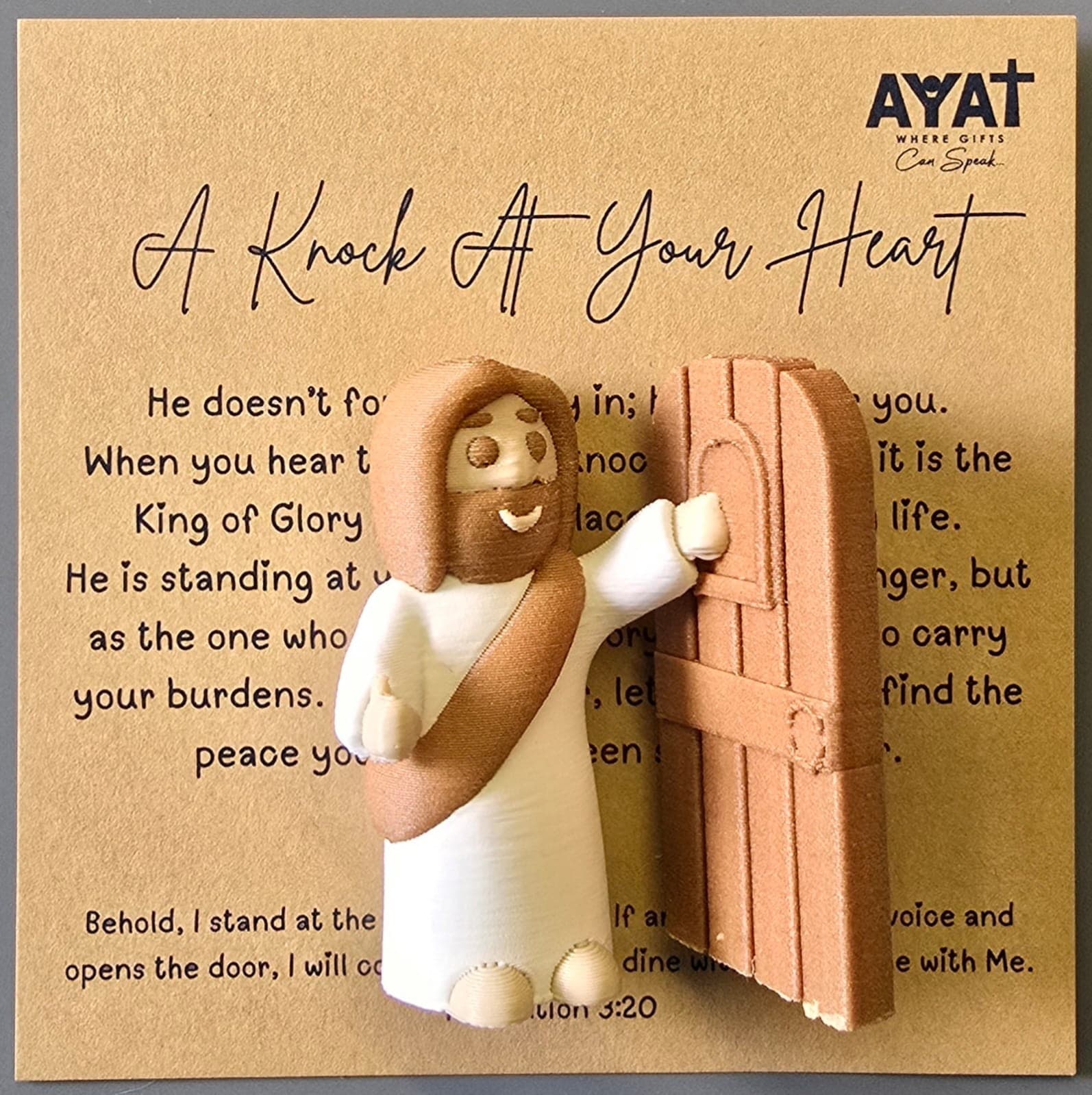 A KNOCK AT YOUR HEART FIGURINE - 4