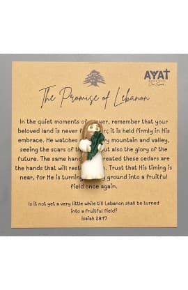 THE PROMISE OF LEBANON MINI FIGURINE thumbnail 4