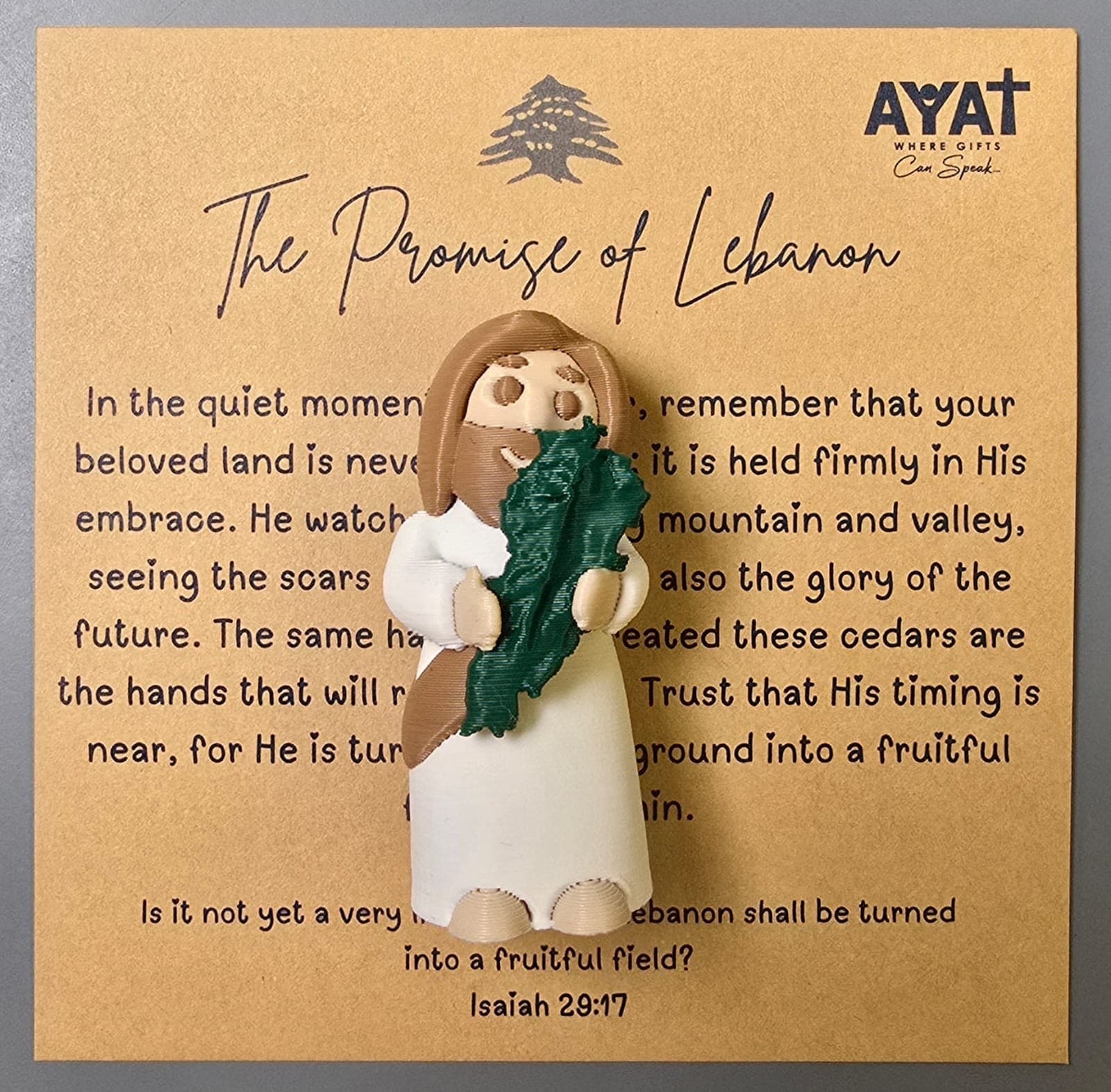THE PROMISE OF LEBANON FIGURINE - 4
