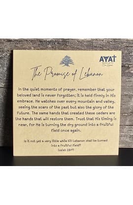 THE PROMISE OF LEBANON FIGURINE thumbnail 6