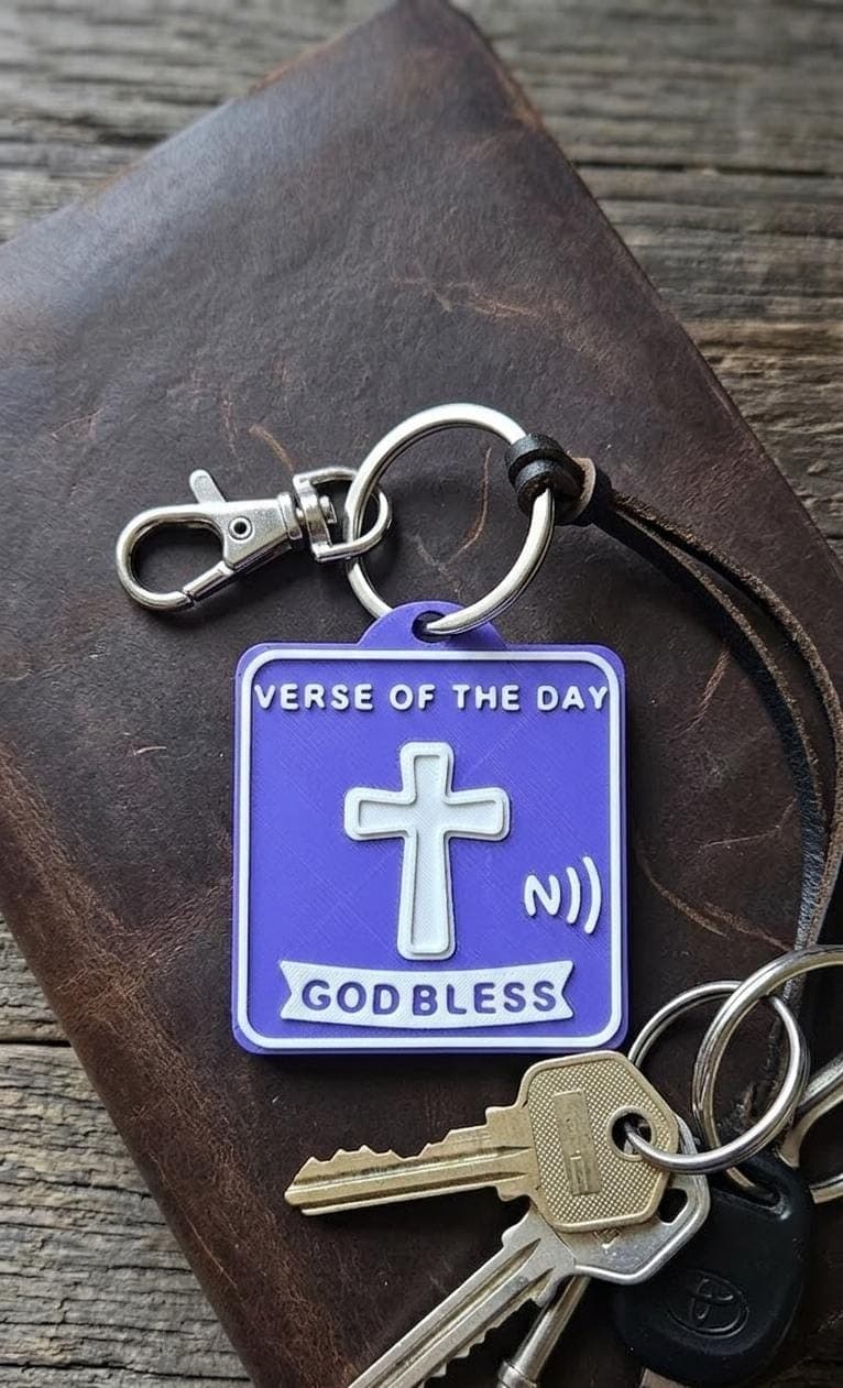 NFC TAG PURPLE EN/AR - 3