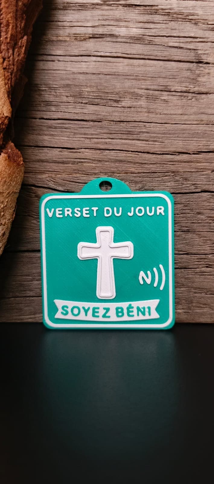 NFC TAG GREEN FR/EN - 1