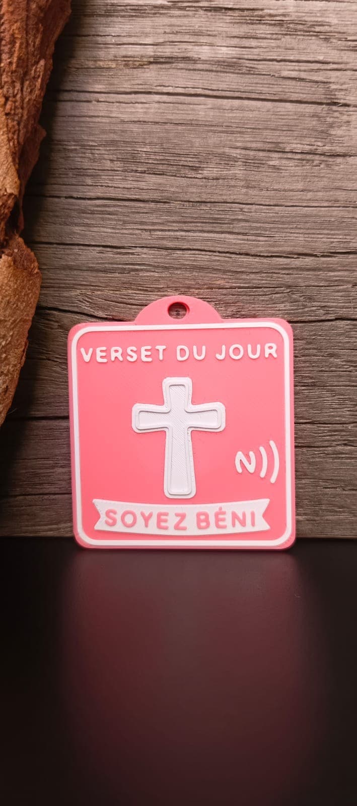 NFC TAG PINK FR/EN - 1