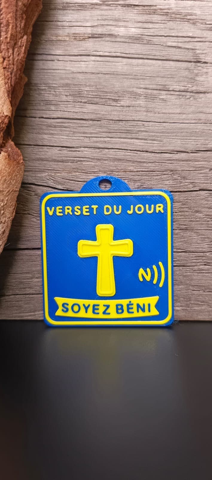 NFC TAG BLUE FR/EN - 1
