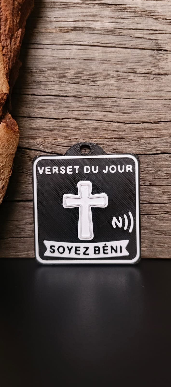 NFC TAG BLACK FR/EN - 1