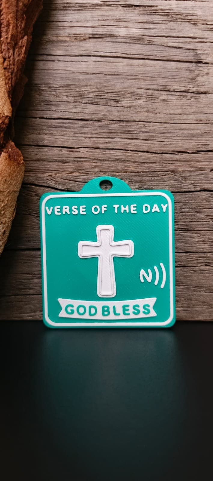NFC TAG GREEN EN/AR - 1
