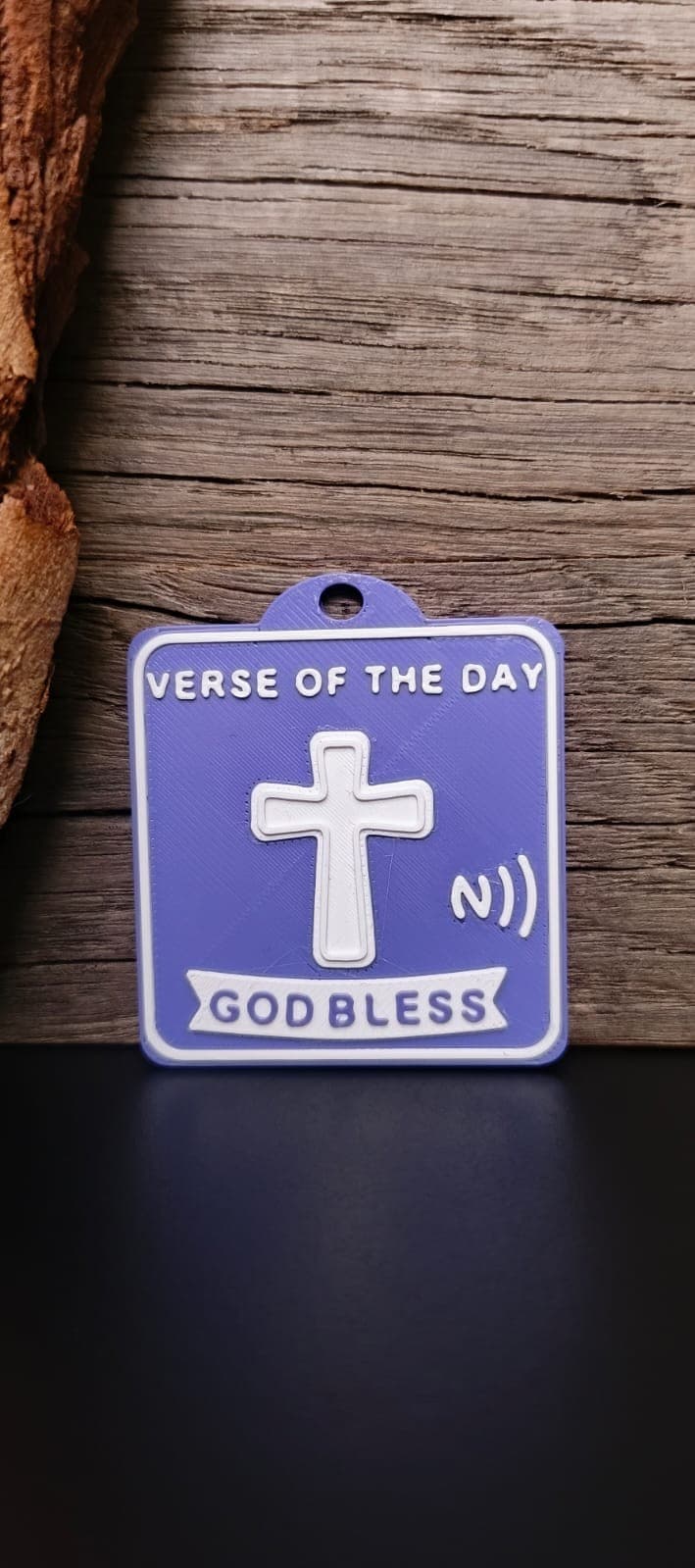 NFC TAG PURPLE EN/AR - 1