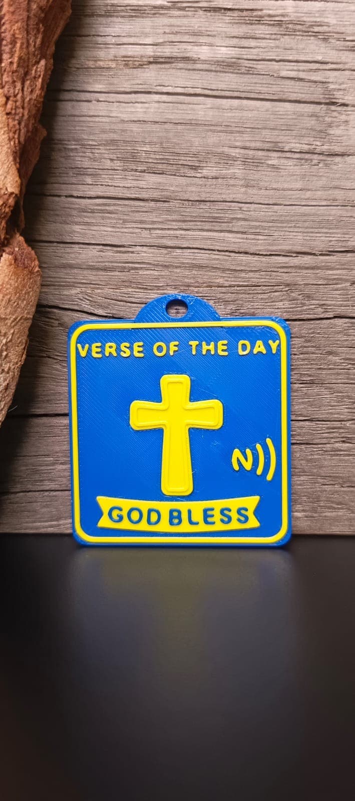NFC TAG BLUE EN/AR - 1