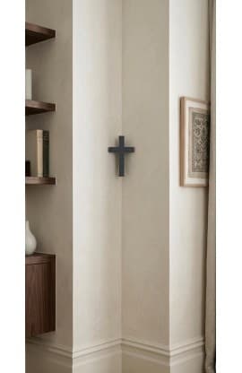 CORNER CROSS GREY 10CM thumbnail 1