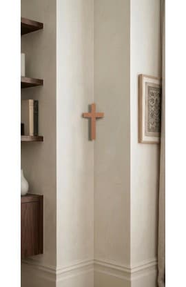 CORNER CROSS BROWN 10CM thumbnail 1