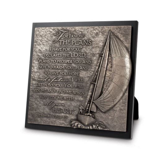 Sculpture Plaque Moments Of Faith Boat - 4