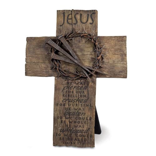 CROWN OF THORNS DESKTOP CROSS - 2