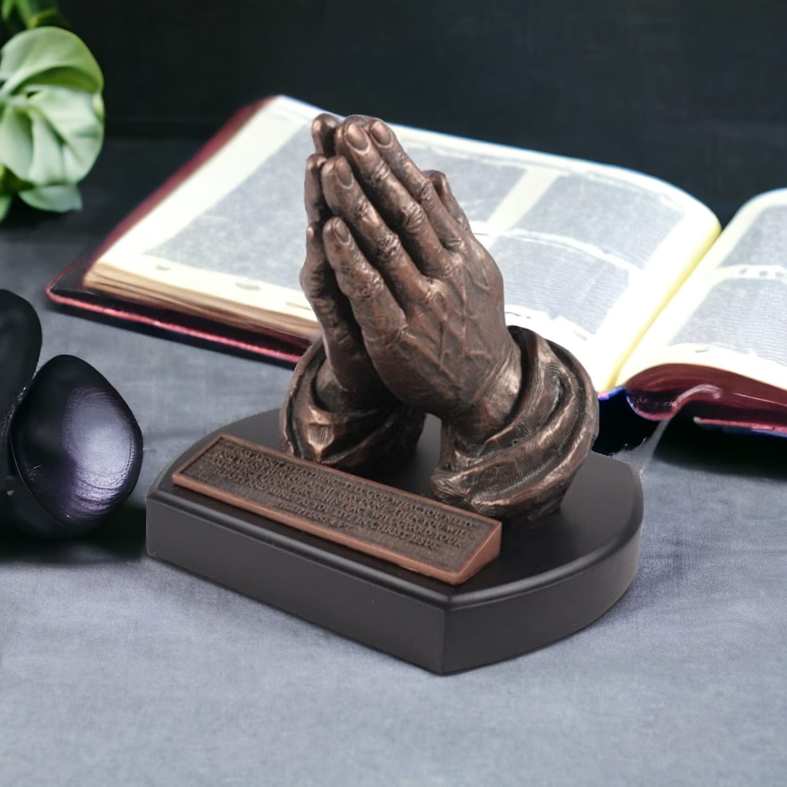 Sculpture Moments Of Faith Praying Hands - 2