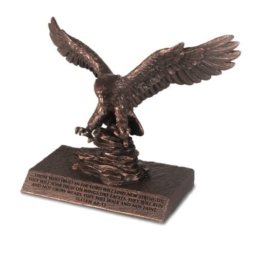 PRAYER EAGLE SMALL SCULPTURE