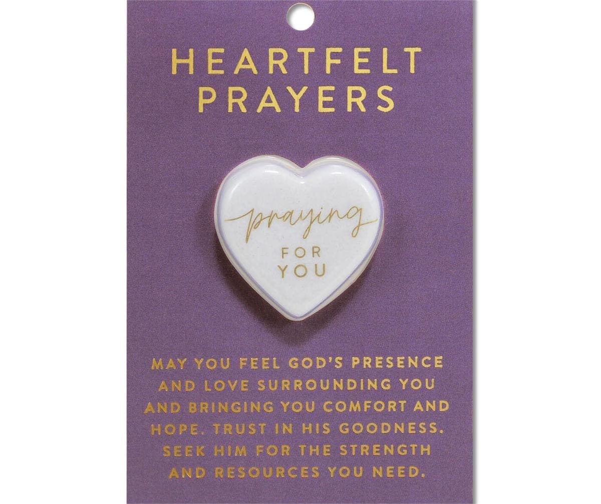 HEART STONE CARD HEARTFELT PRAYERS - 1