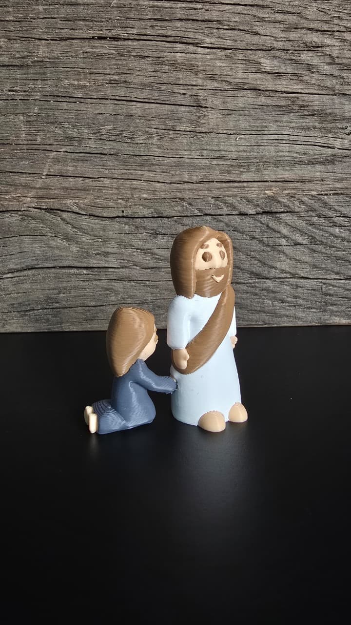 A TOUCH OF FAITH FIGURINE - 4