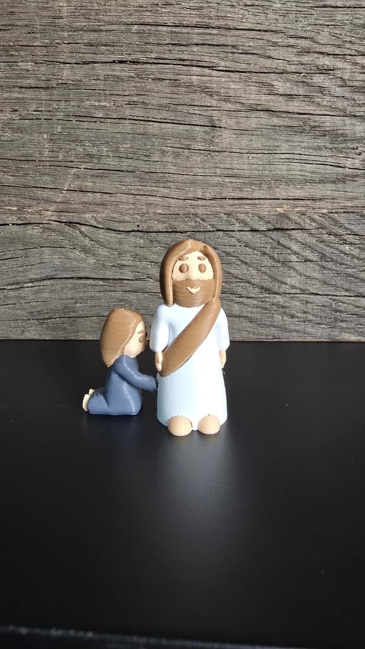 A TOUCH OF FAITH FIGURINE - 3