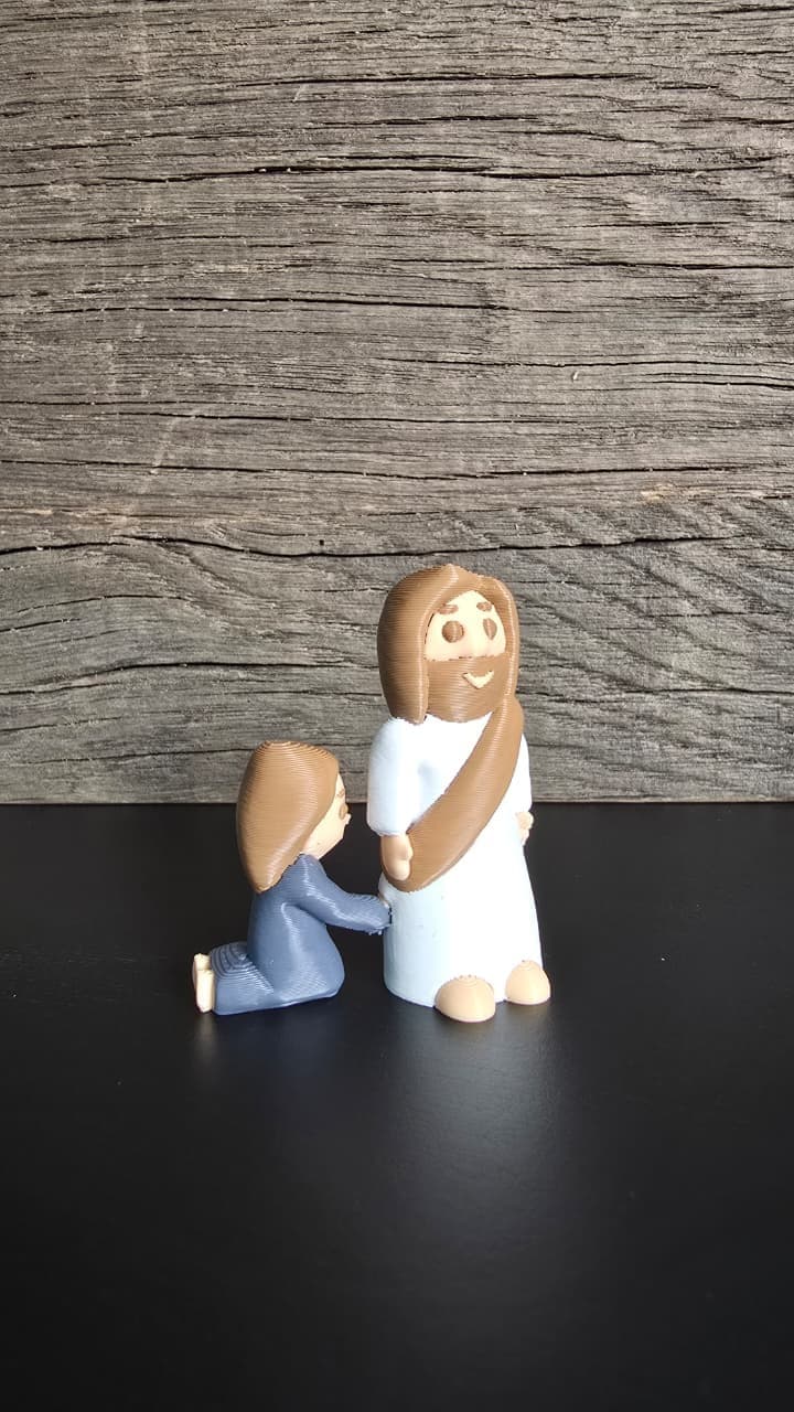 A TOUCH OF FAITH FIGURINE - 5