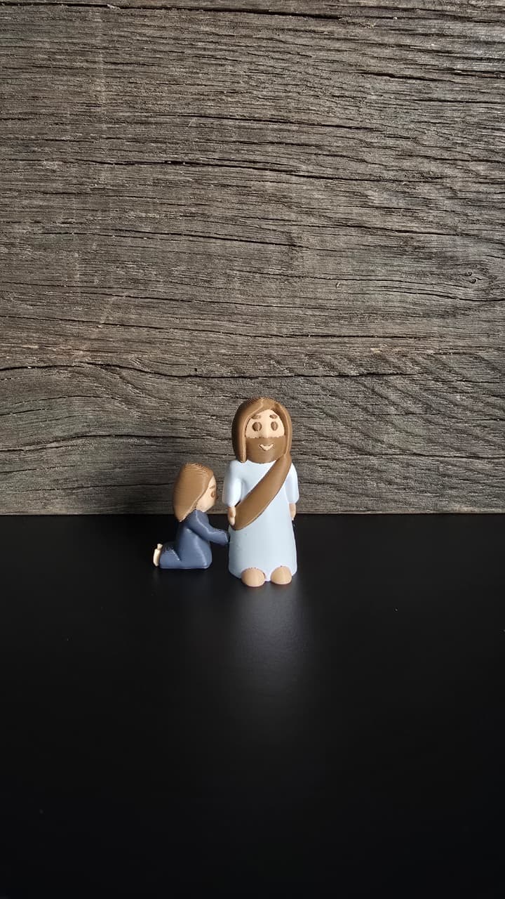 A TOUCH OF FAITH MINI FIGURINE - 2