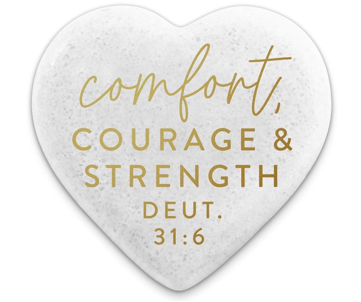 HEART STONE CARD PEACE FOR TODAY - 2