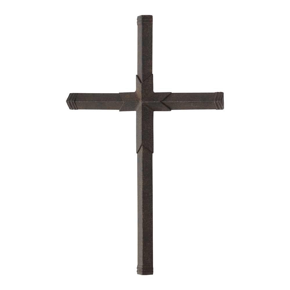 CROSS WALL PATINA BRNZ METAL 29X46 - 2