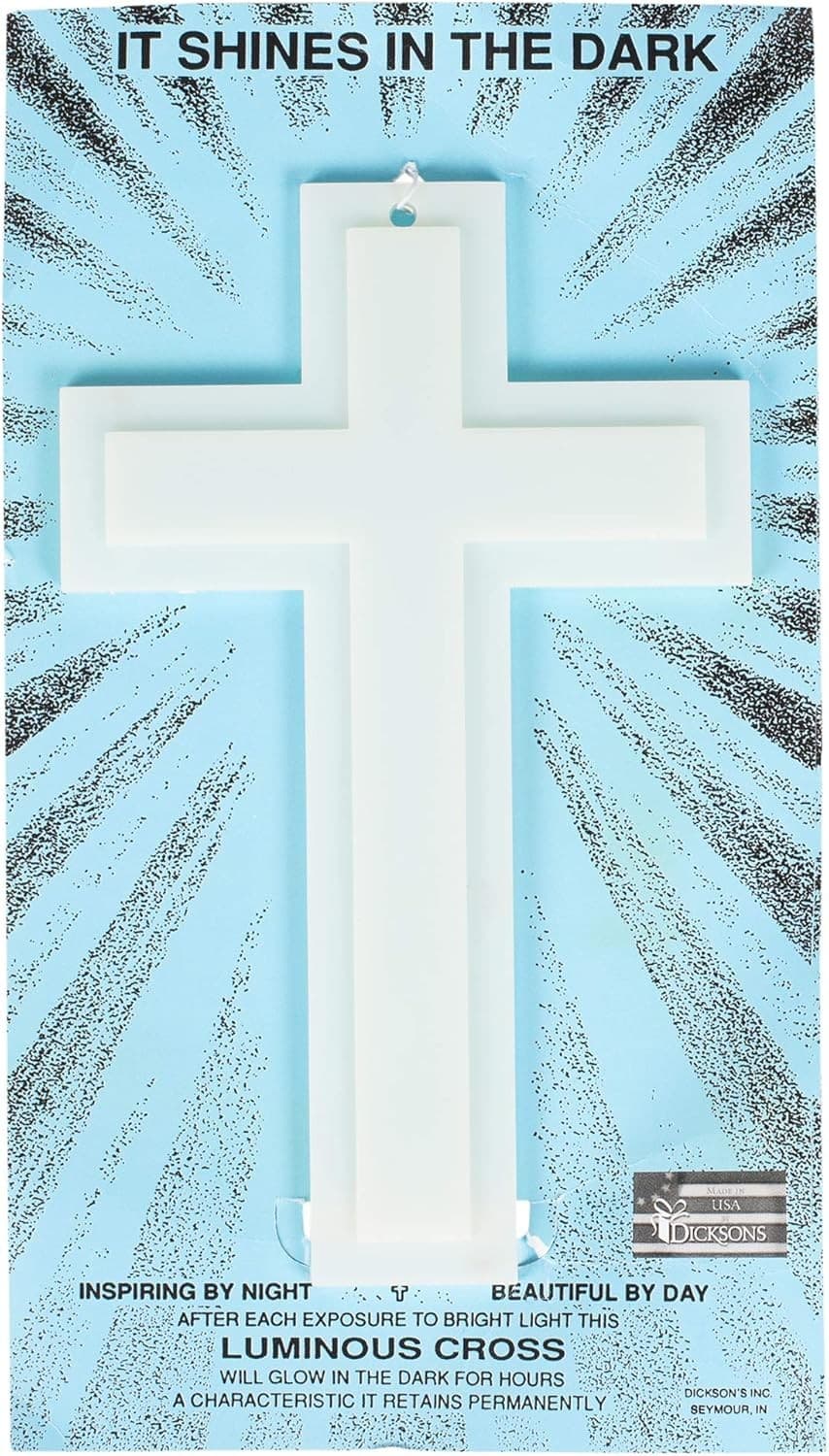 LARGE LUMINOUS WALL CROSS - 1