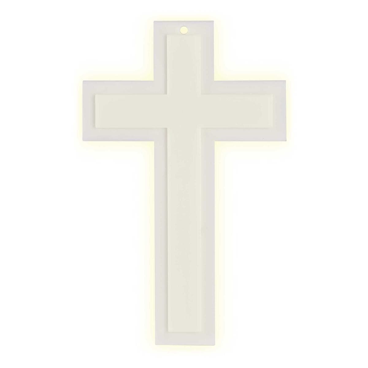 LARGE LUMINOUS WALL CROSS - 5