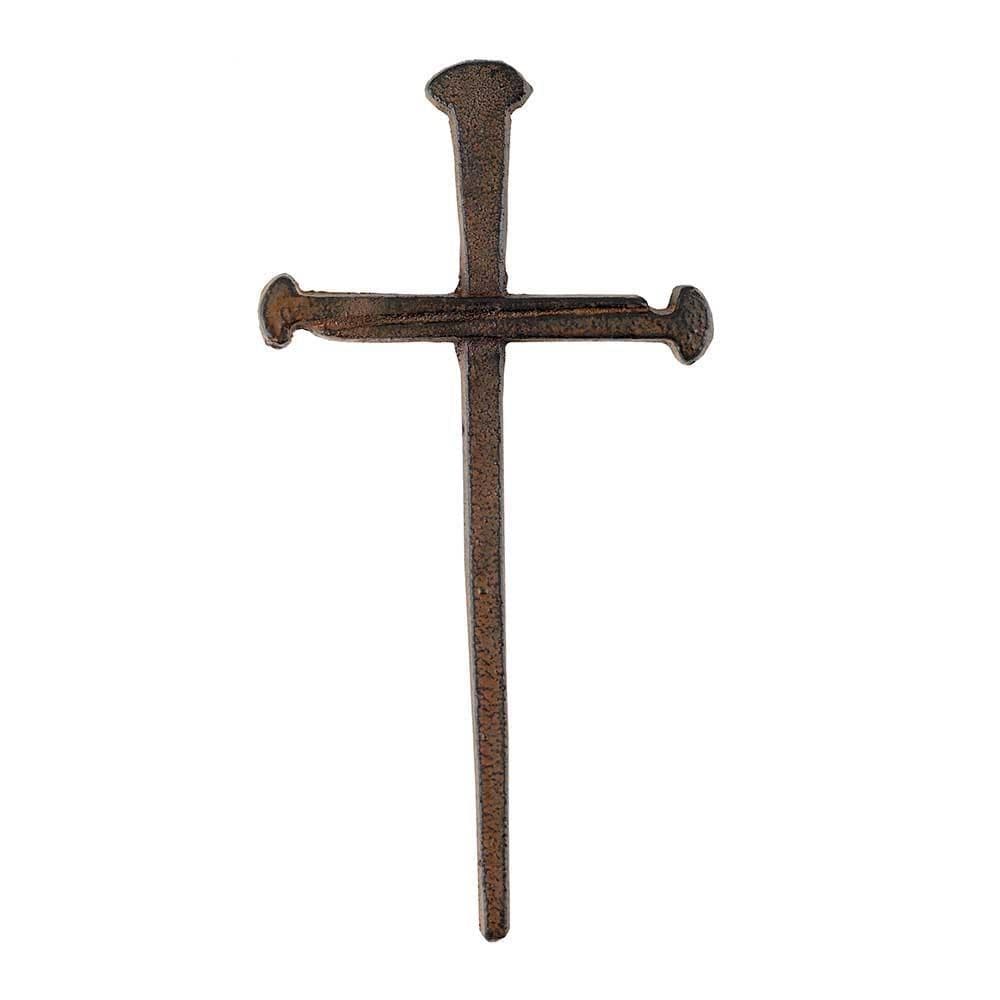CRUCIFIXION NAIL WALL CROSS 21CM - 1