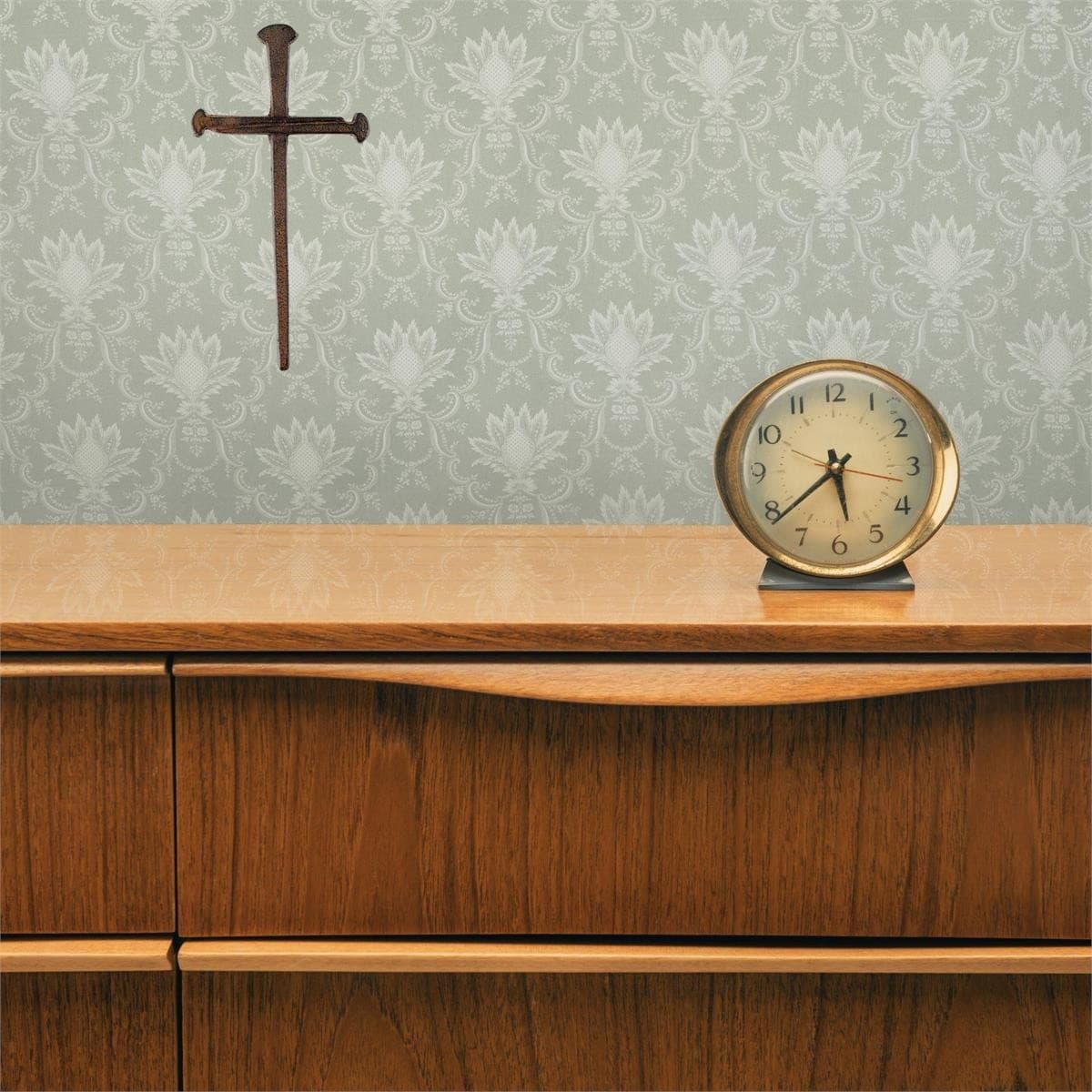 CRUCIFIXION NAIL WALL CROSS 21CM - 2