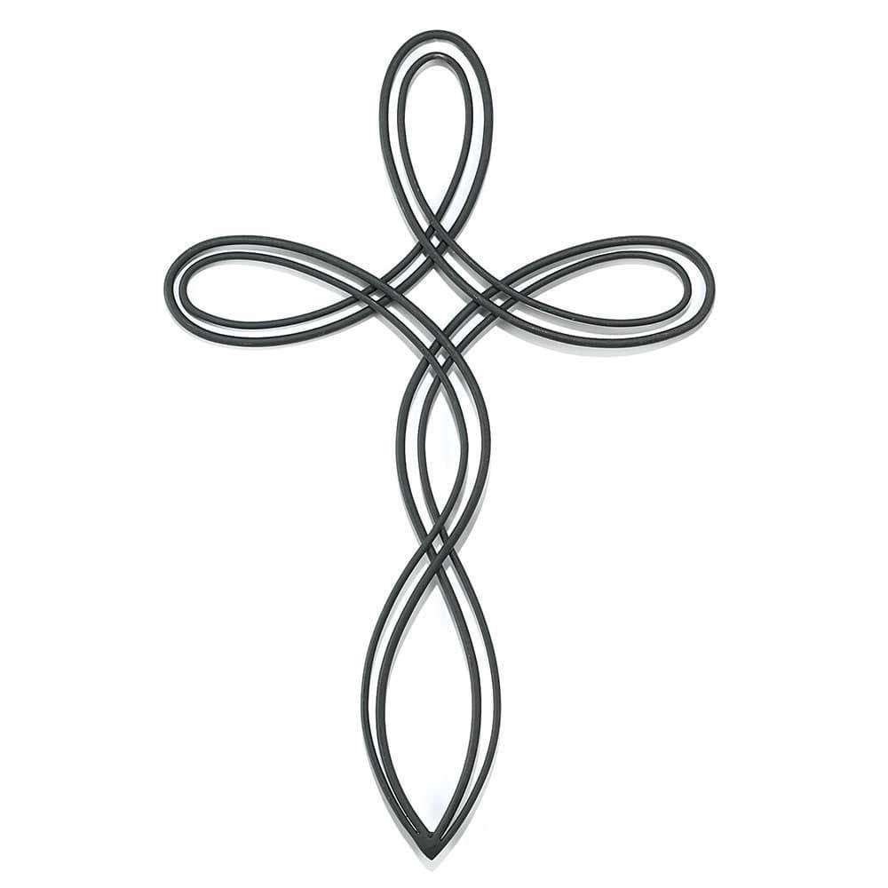 OVAL OPEN WALL CROSS