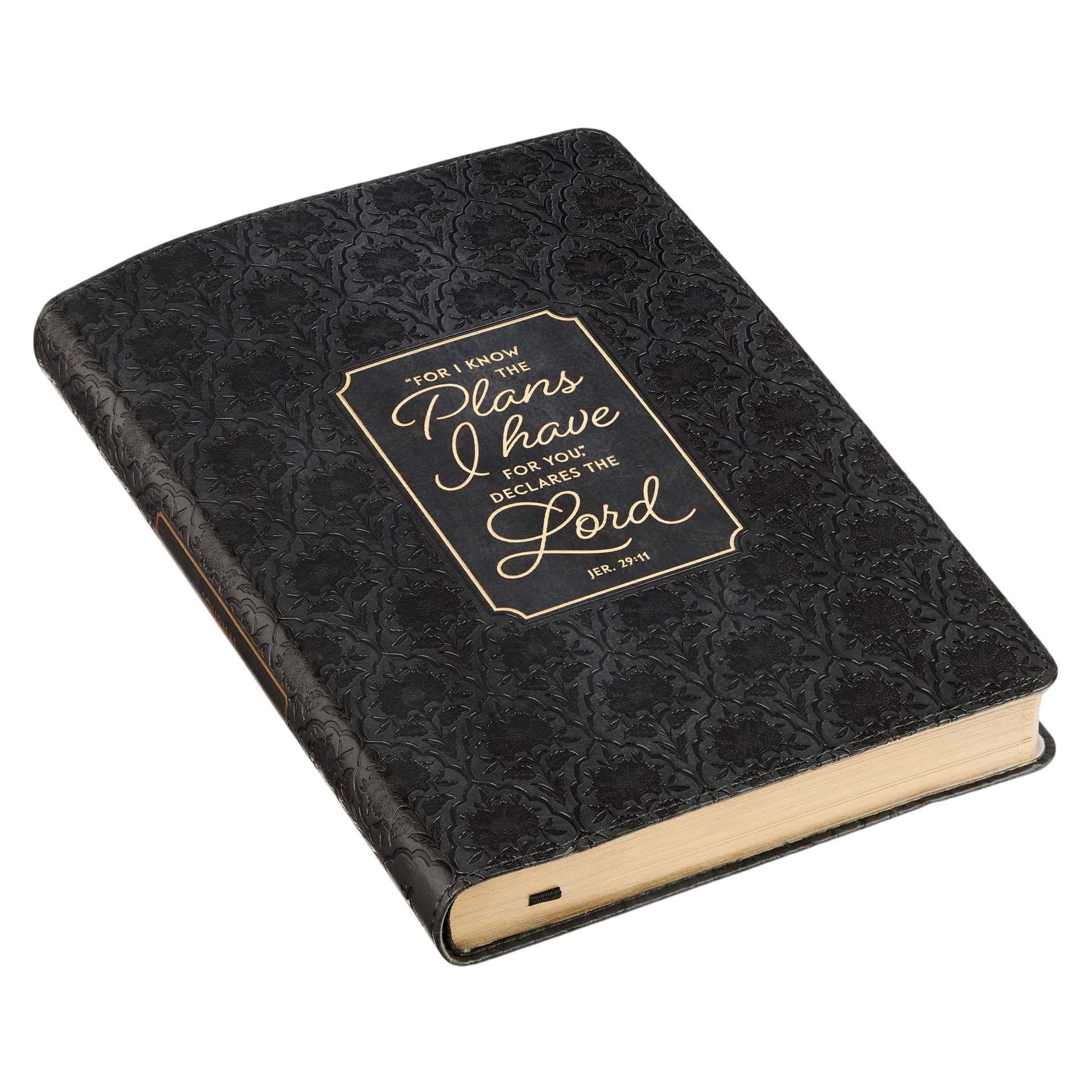 JOURNAL CLASSIC BLACK FOR I KNOW THE PLANS JER 29:11 - 3