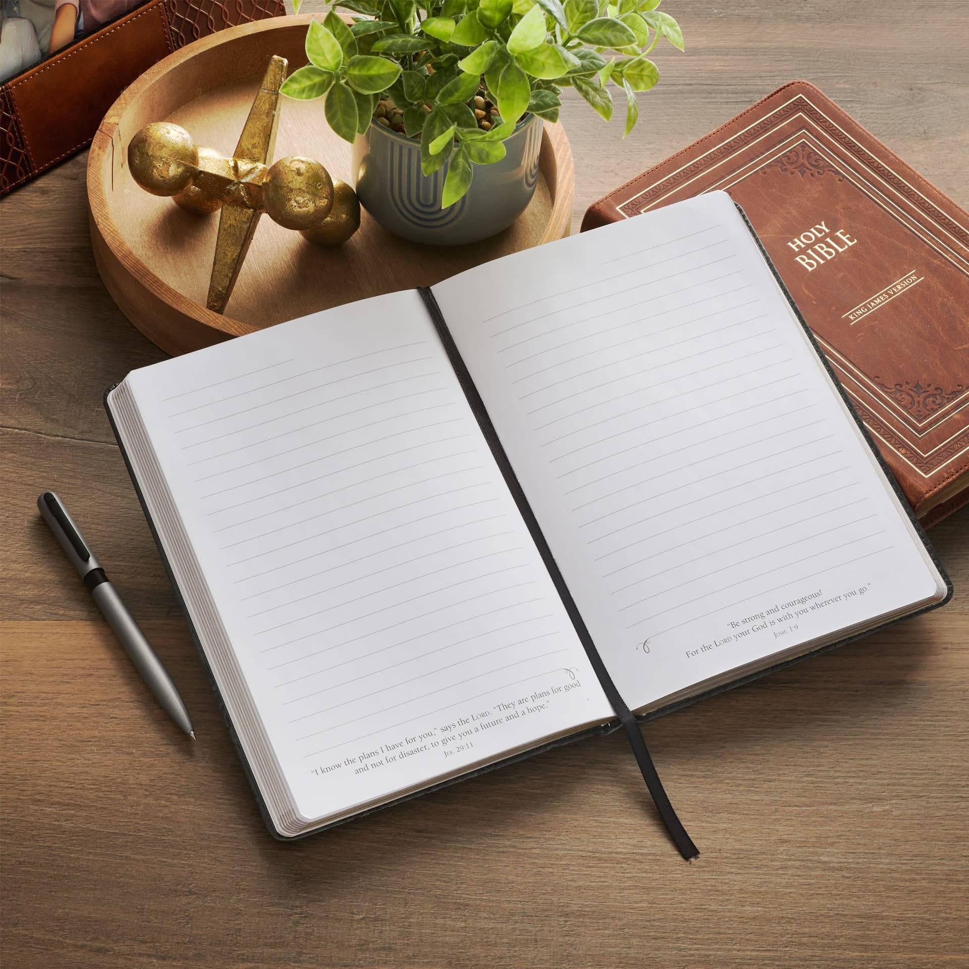 JOURNAL CLASSIC BLACK FOR I KNOW THE PLANS JER 29:11 - 5
