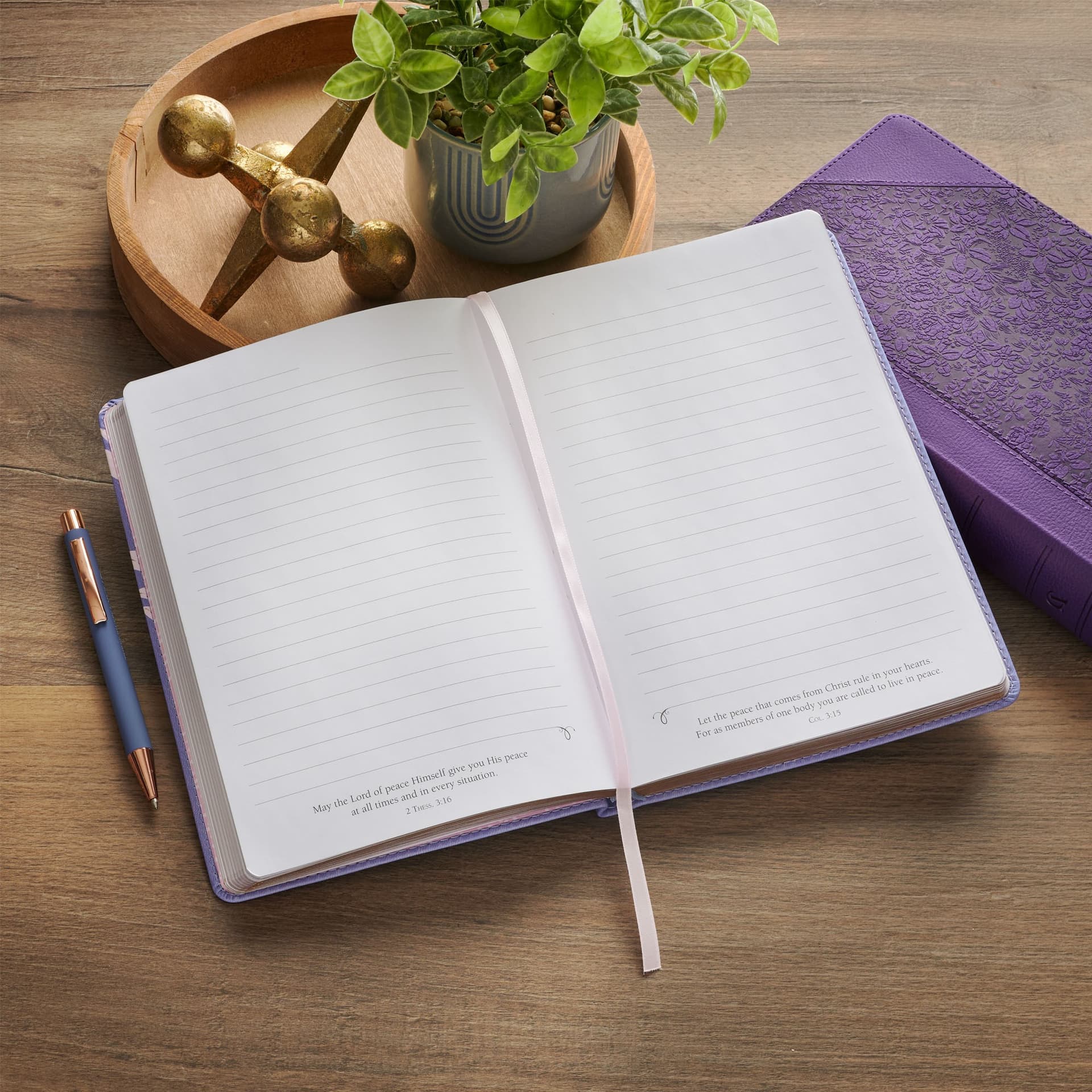JOURNAL CLASSIC PURPLE HE WHO PROMISED IS FAITHFUL HEB 10:23 - 3