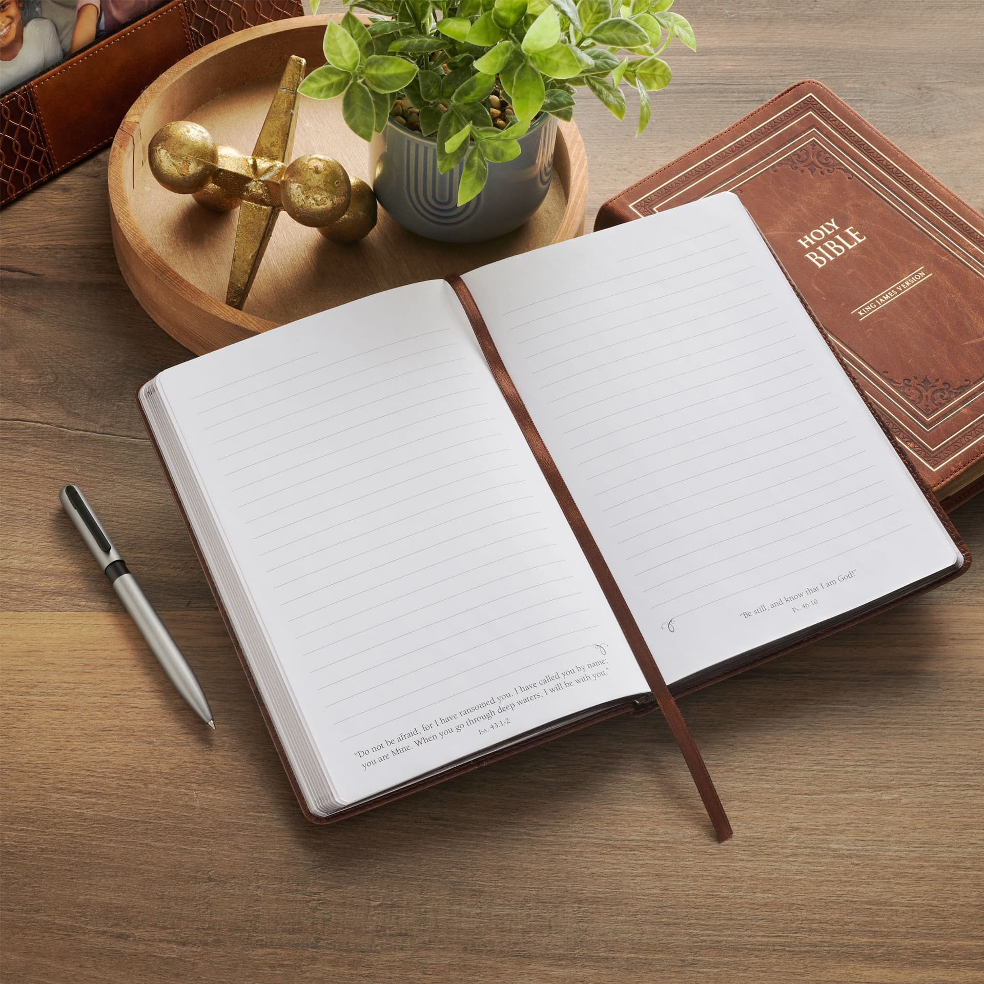 JOURNAL CLASSIC BROWN THOSE WHO HOPE IN THE LORD ISA 40:31 - 3