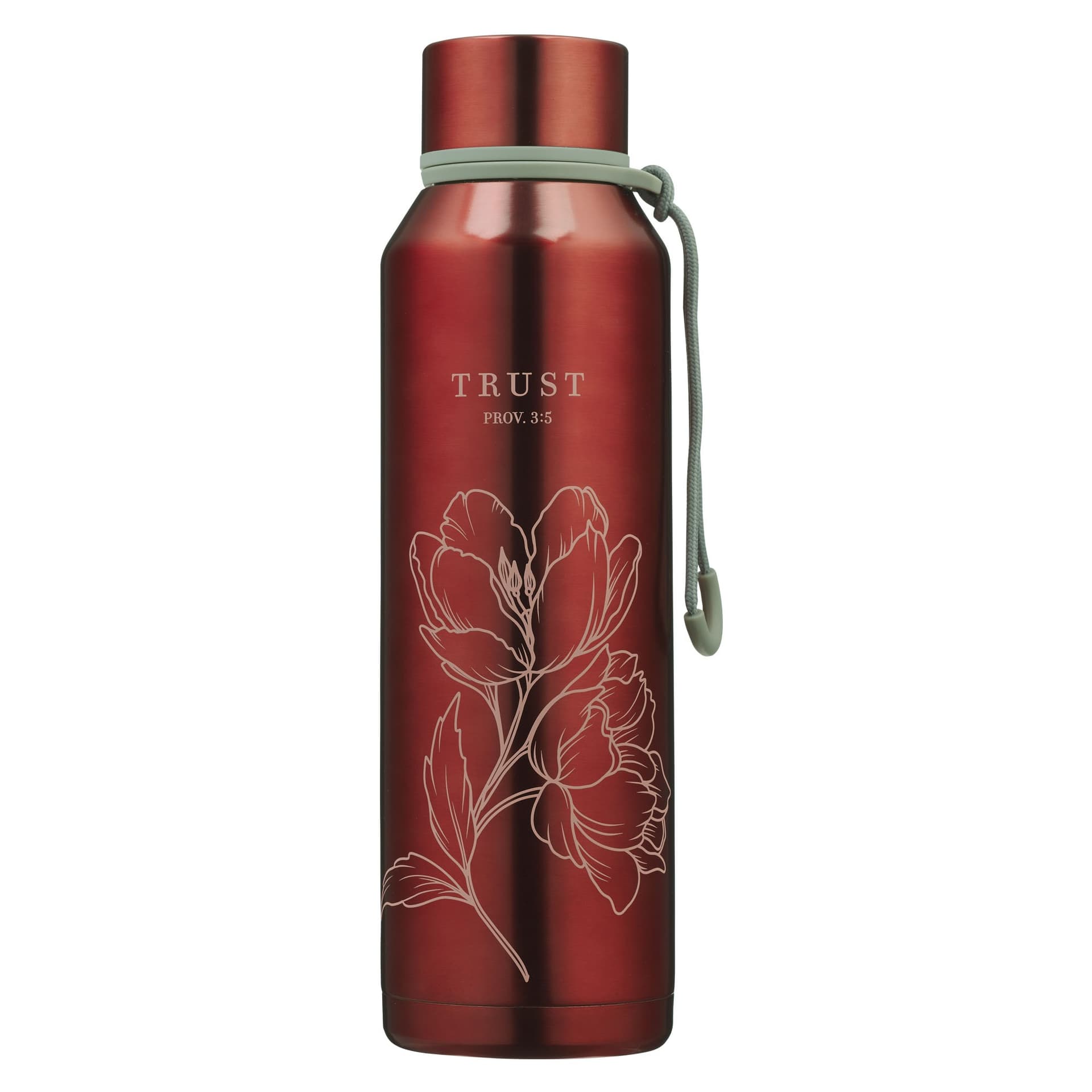 WATER BOTTLE SS PINK TRUST PROV 3:5 - 1