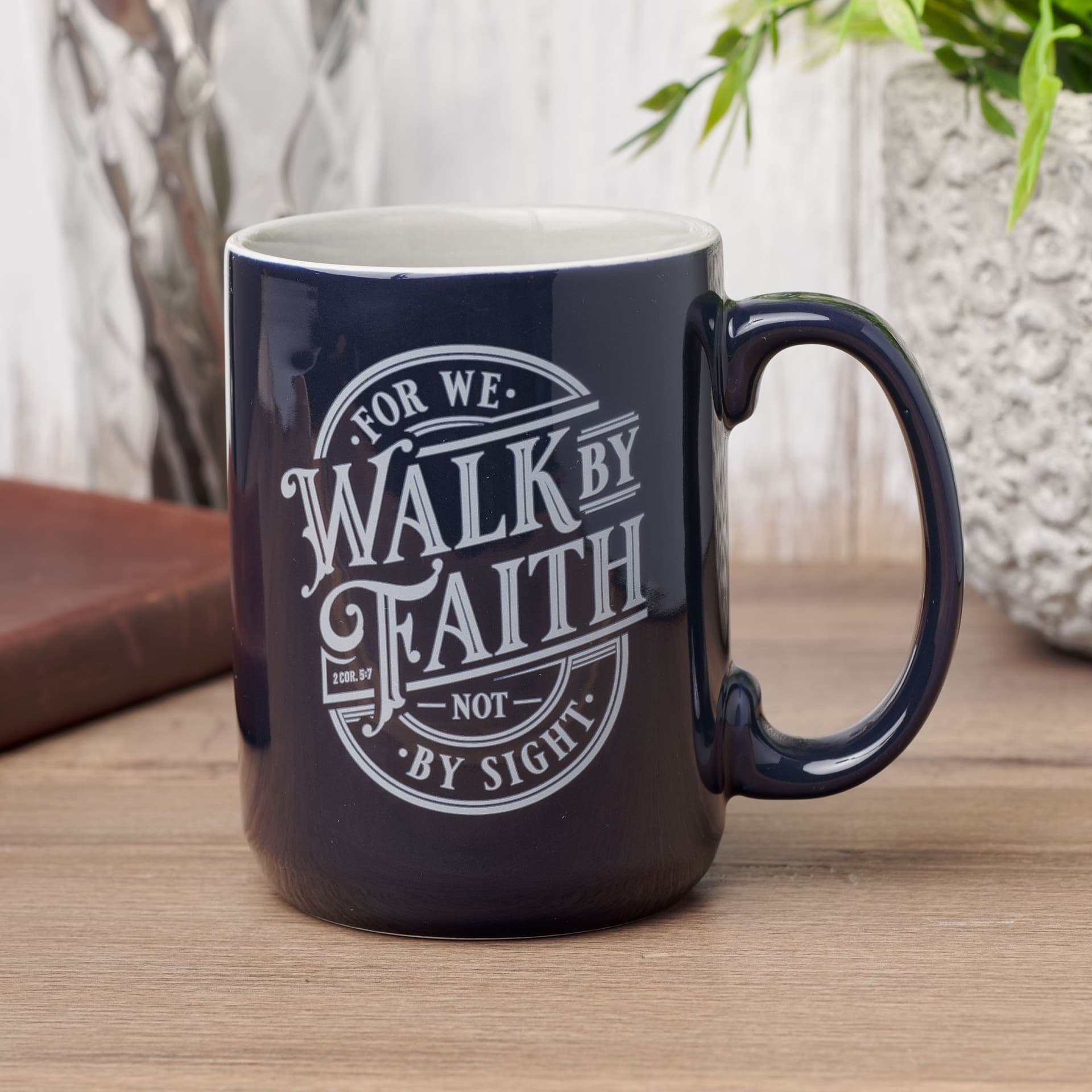 MUG NAVY WALK BY FAITH 2 COR 5:7 - 4