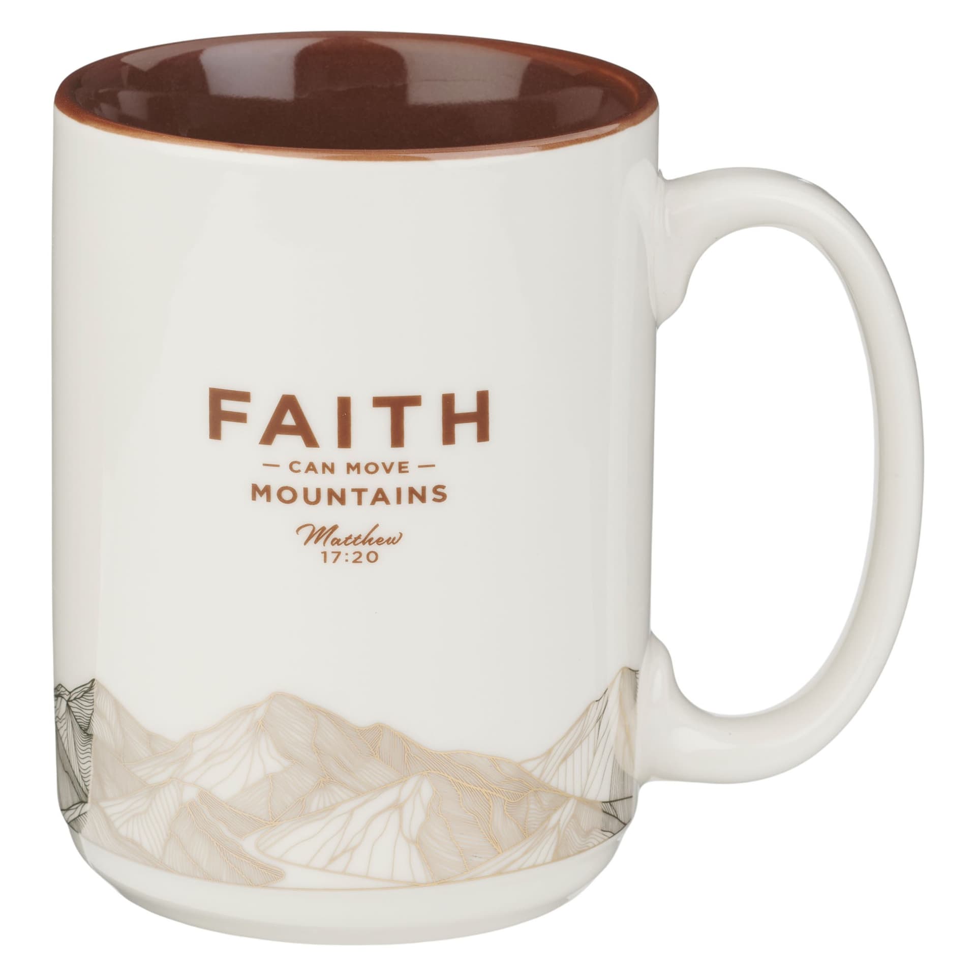 MUG WHITE FAITH MOUNTAINS MATT 17:20 - 1
