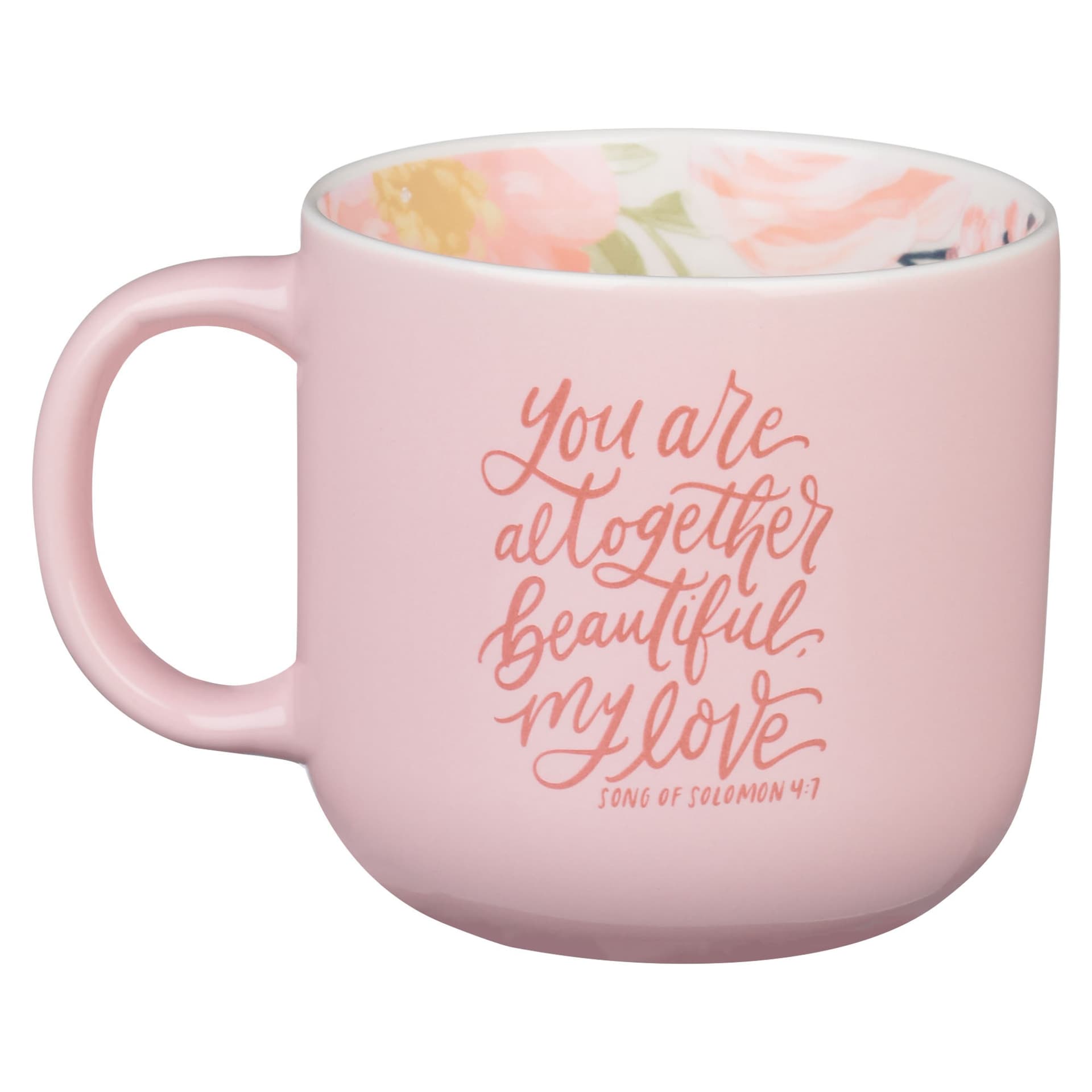 MUG PINK YOU ARE ALTOGETHER BEAUTIFUL SONG 4:7 - 2