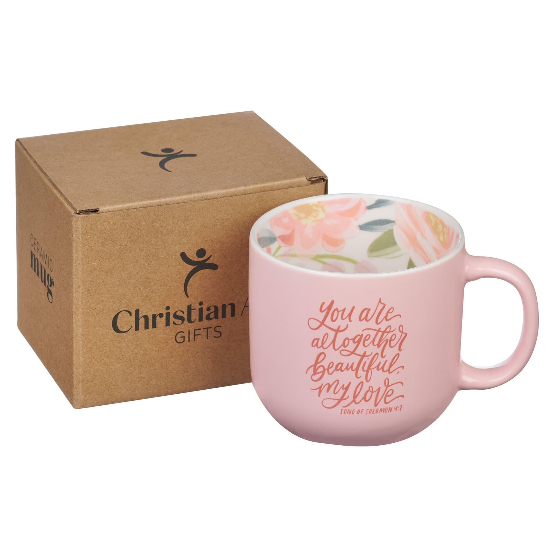 MUG PINK YOU ARE ALTOGETHER BEAUTIFUL SONG 4:7 - 3