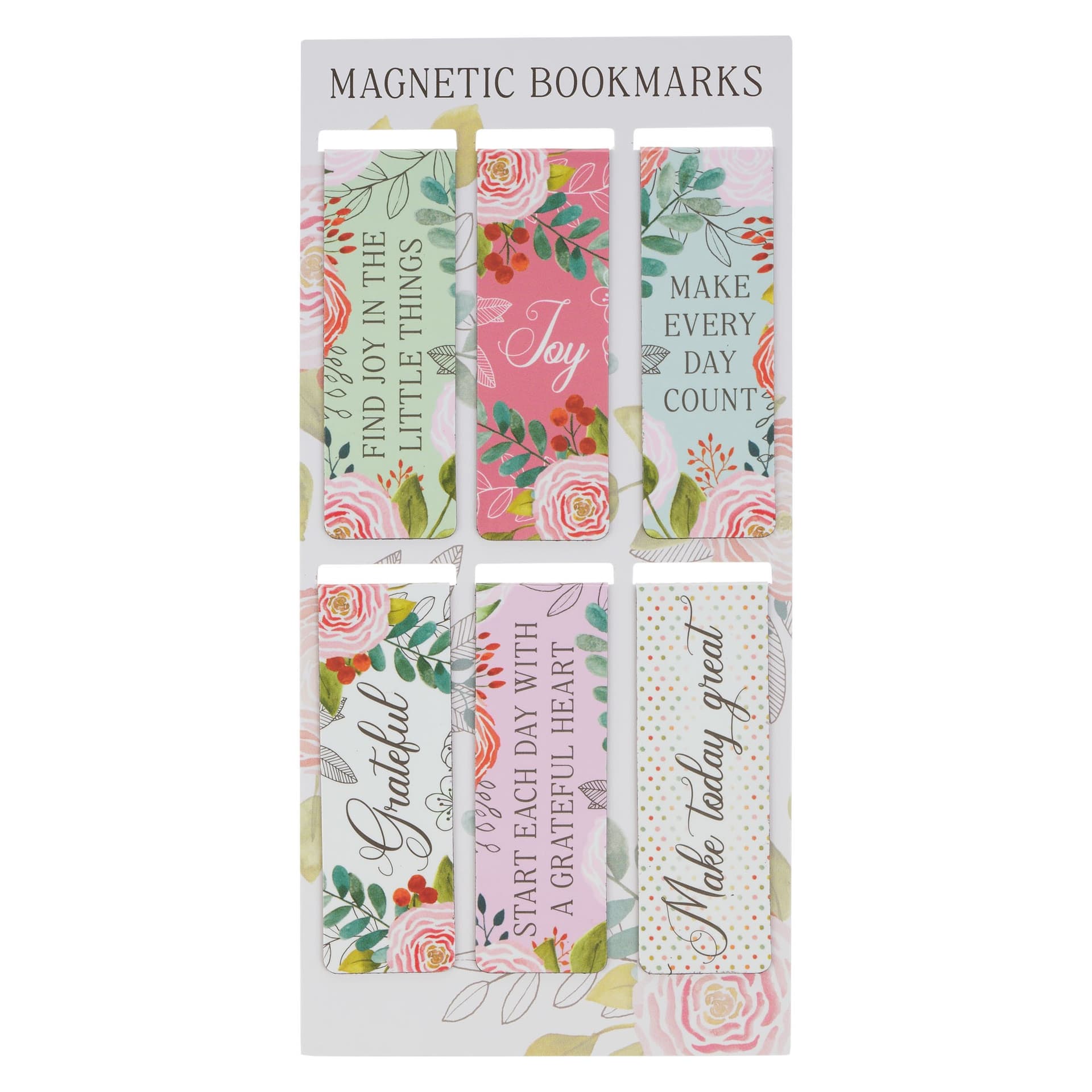 MAGNETIC BOOKMARK SET FIND JOY IN THE LITTLE THINGS - 1