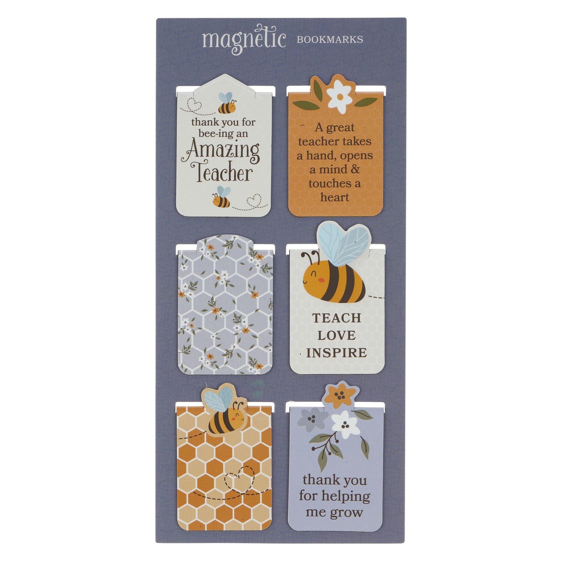 MAGNETIC BOOKMARK SET AMAZING TEACHER - 1